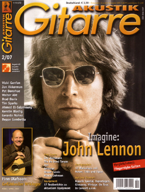 Akustik Gitarre magazine, front page 2/07