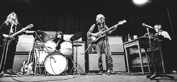 Rehearsing with ACHE, 1971